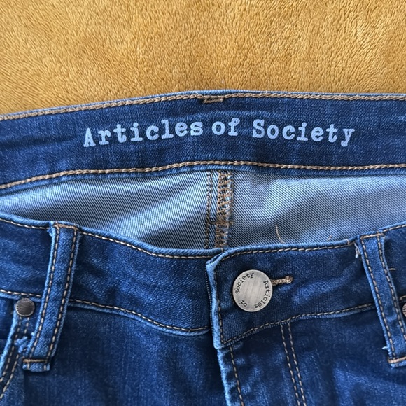 Articles of society raw hem ripped jeans size 31 - Picture 2 of 5